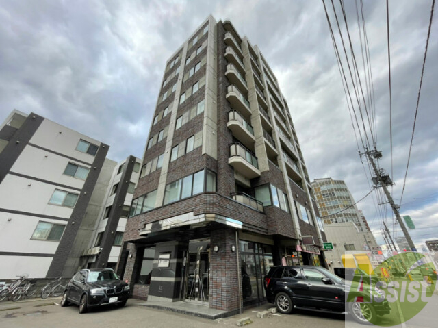 建物外観　札幌市中央区南１１条西「ワイズパーク」