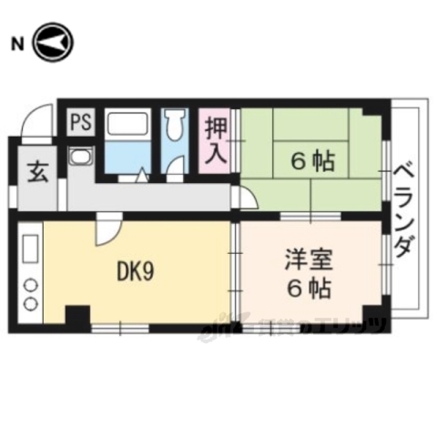 【アーバンヒル北山の間取り】