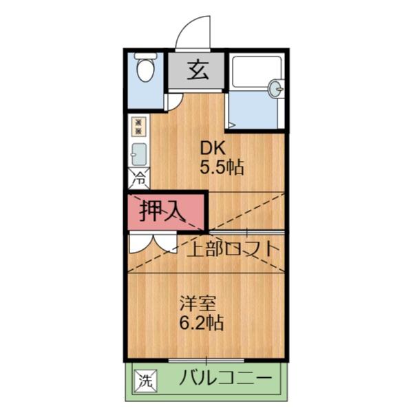 A-STEP城ケ崎の間取り