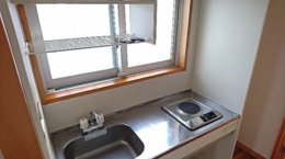 キッチン　201号室になります。