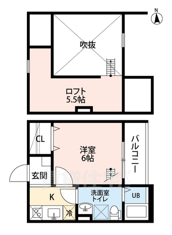 キュリオシティの間取り