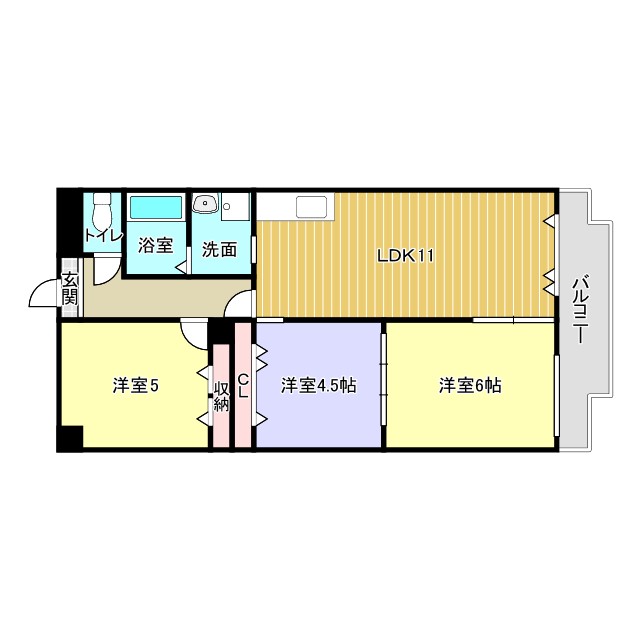 サンマンション新大宮の間取り