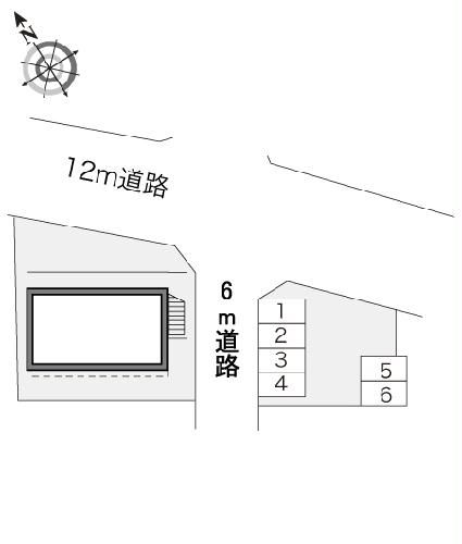 【豊橋市東小鷹野のアパートの駐車場】