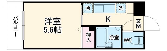 横浜市都筑区仲町台のマンションの間取り