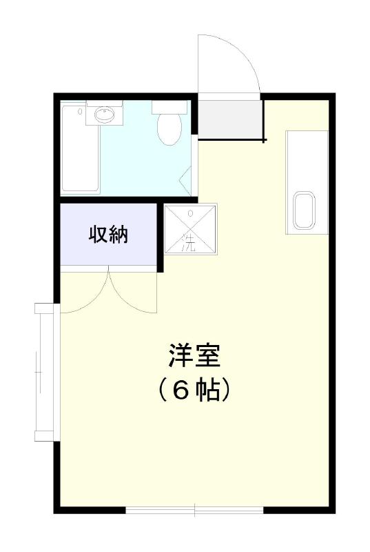 コーポ内野　Ａ棟の間取り