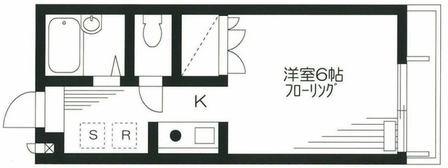 ベルメゾンSの間取り