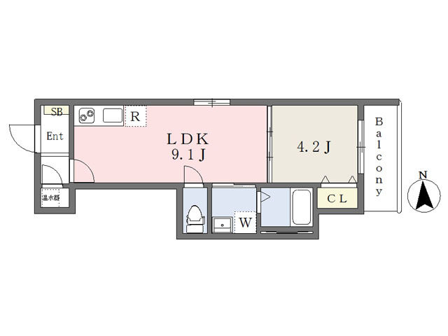 Ｌｉｅｎ平野本町の間取り