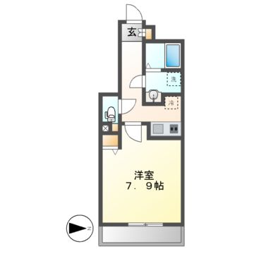 ディアレイシャス大須赤門通本町の間取り