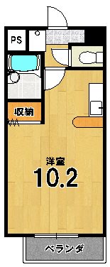 シュライン岡崎の間取り