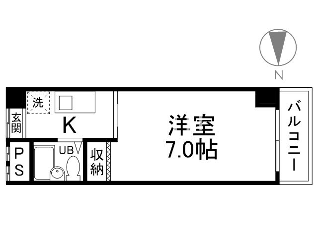 ナチュールイナオの間取り