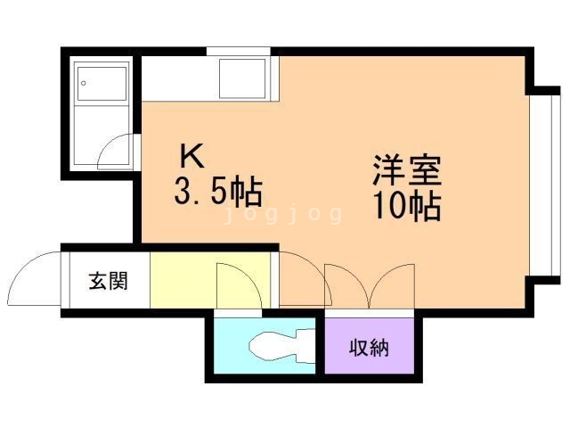 コート澄川Ｂの間取り