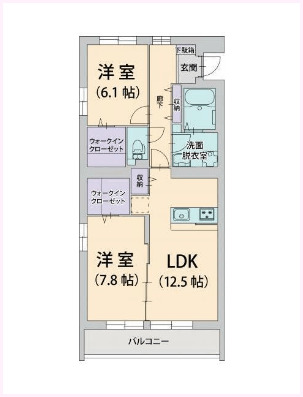 ヴィオレット湘南の間取り