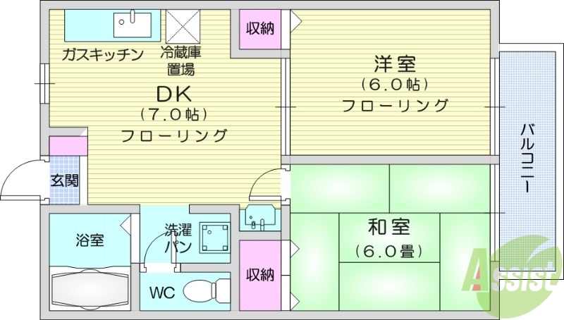 ビュープレイスTの間取り