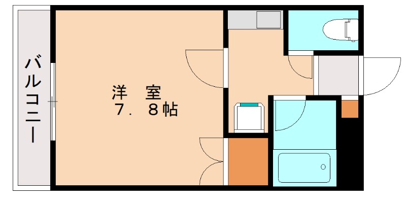 福岡市東区青葉のマンションの間取り