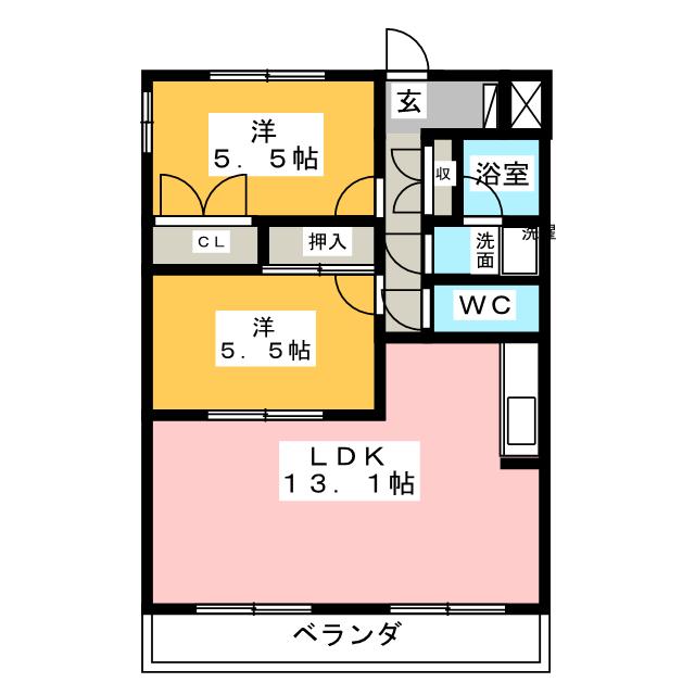 クレイントータスの間取り