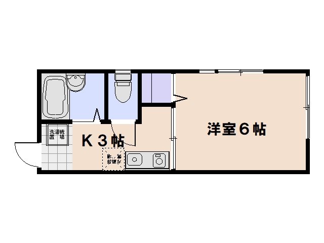 フラワーハイムの間取り