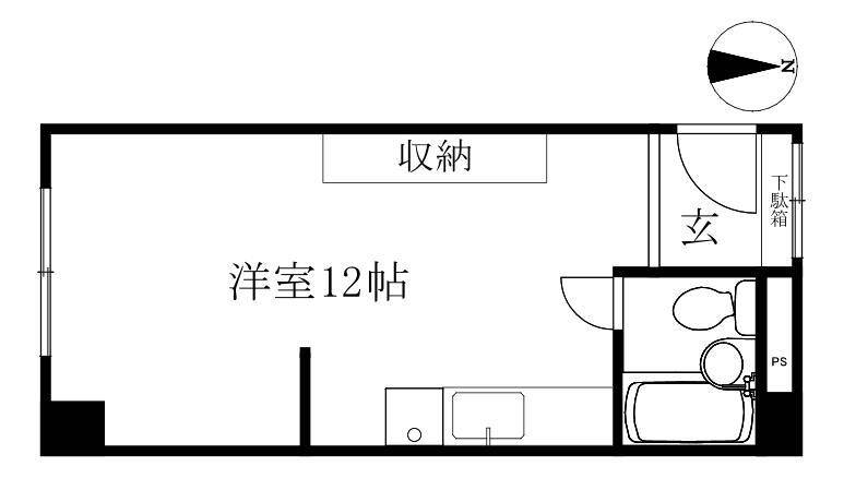 ミタライマンションの間取り