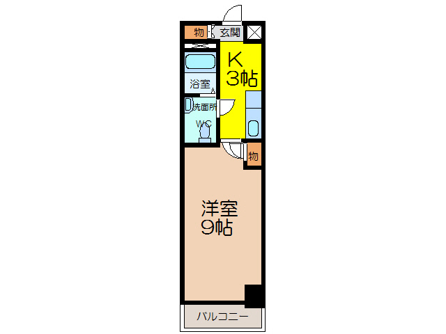 Ｅ－ＦＬＡＴ　ＳＥＣＯＮＤの間取り