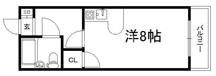 ジョイフル宇治の間取り