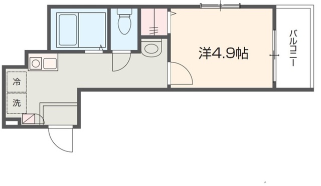 MELDIA町田IIの間取り