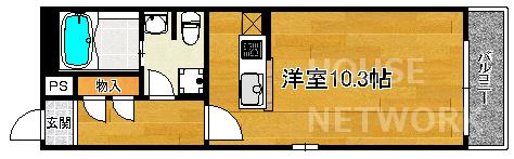 グランコスモ今出川の間取り