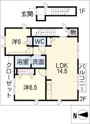 さくら坂　Ｄ棟の間取り