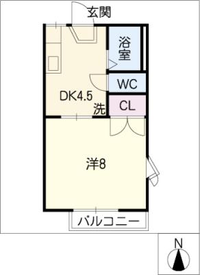 リトル　リバー　Ｃ棟の間取り