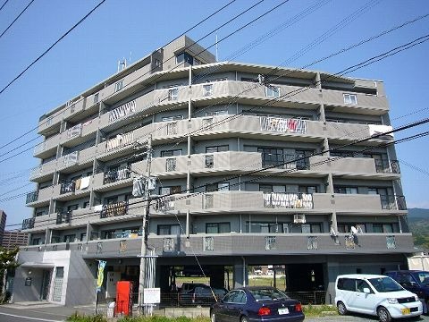 【糟屋郡篠栗町大字高田のマンションのバルコニー】