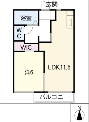 ファミールコーポ小島の間取り