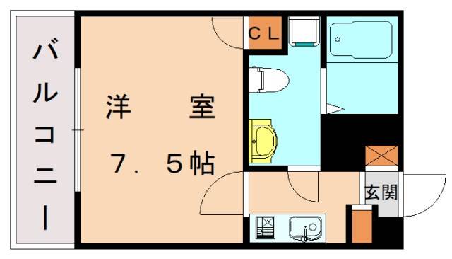 古賀市千鳥のマンションの間取り