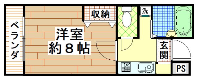 カサベルデ弥生の間取り