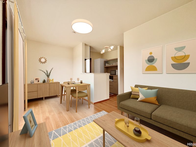 居室・リビング　※イメージ(インテリア類は付帯しません)