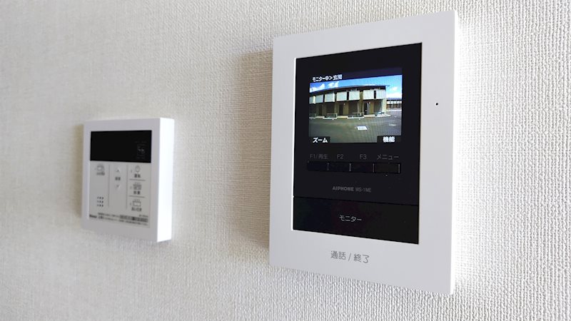 セキュリティ　1階モニターフォン
