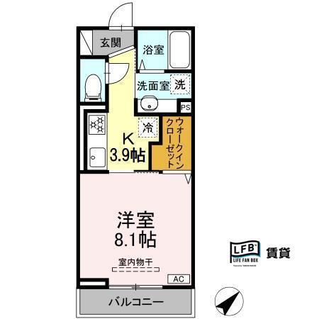 グランドメゾン城ケ丘の間取り