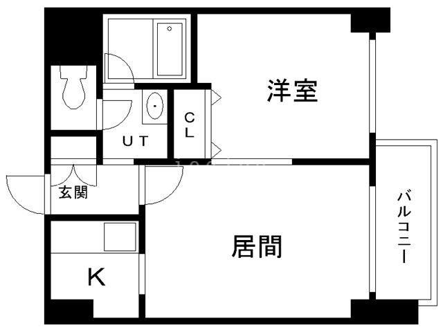 Ｔｒｅａｓｕｒｅ　Ｃｏｕｒｔ　Ａの間取り