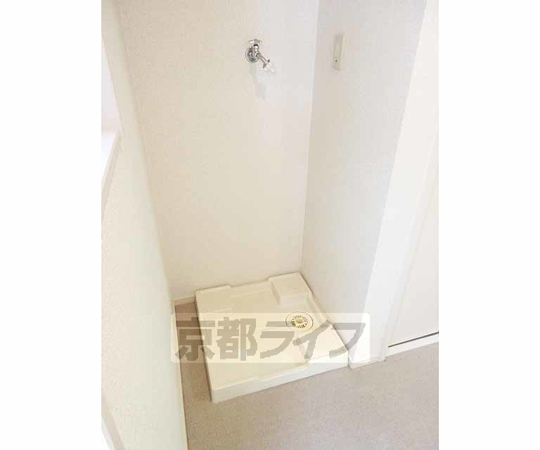 その他設備　洗濯機置き場です！