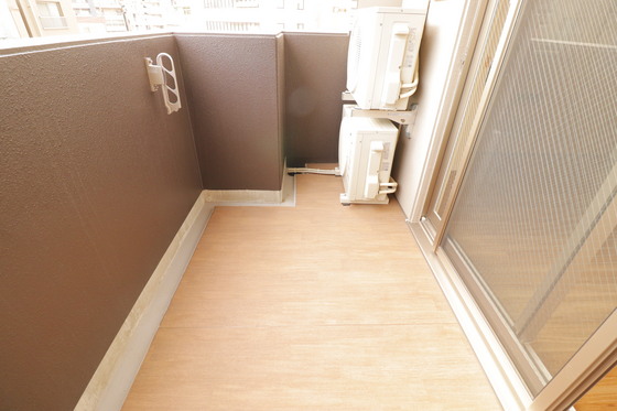 バルコニー　※別部屋の写真です