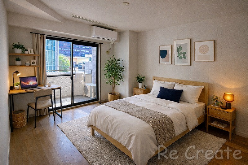 居室・リビング　インテリアはイメージです