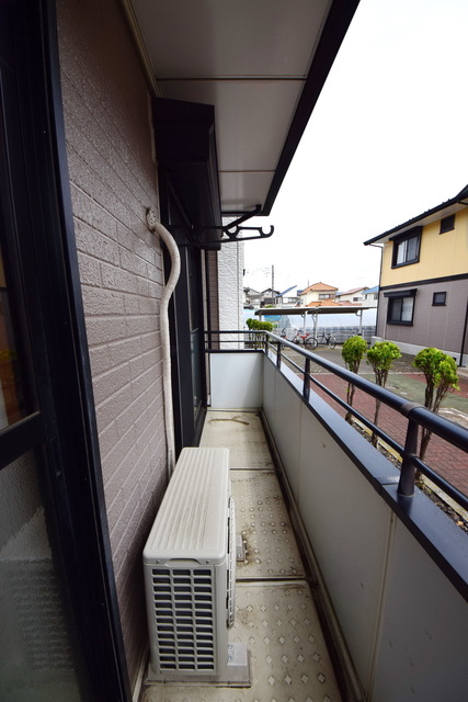 バルコニー　～洗濯物干そうっ～