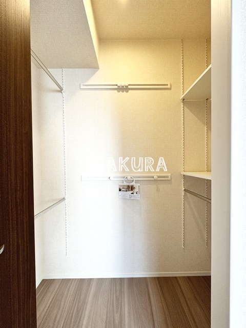 収納　お荷物の多い方でも安心のクローゼット付き♪