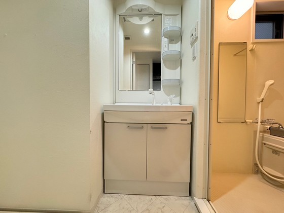 洗面設備　※別部屋の写真です