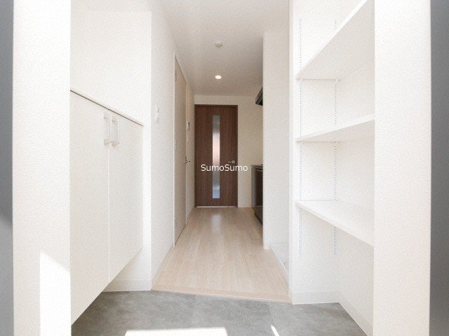 玄関　明るい玄関です