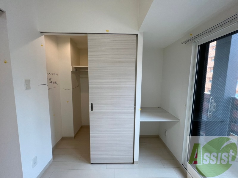 収納　ウォークインクローゼットでお部屋がすっきり片付きますよ！