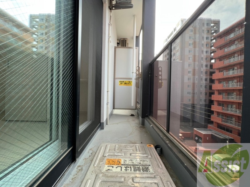 バルコニー　バルコニーです。洗濯物を干したり一息ついたりできますね！