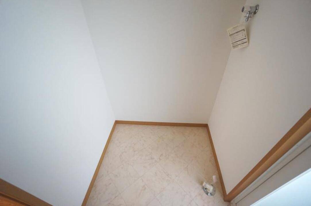 洗面設備　洗濯機置場