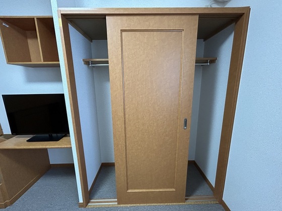 収納　※別号室の写真です。