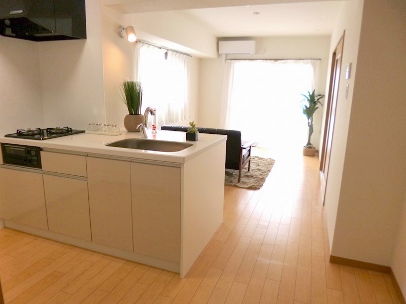 キッチン　モデルルーム時