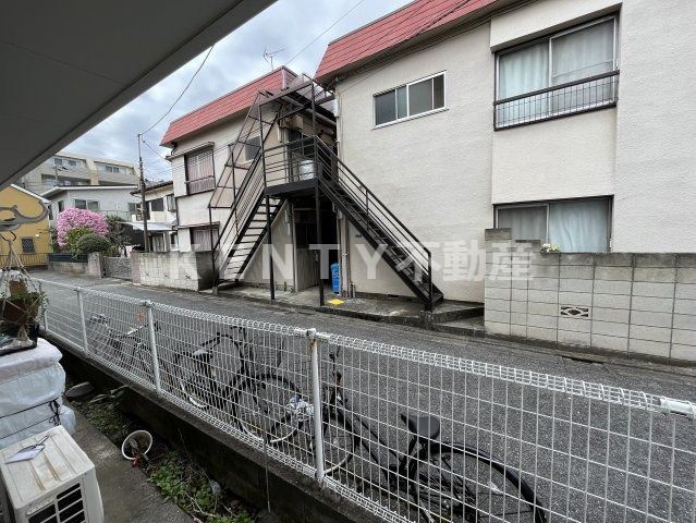 眺望　寝室です