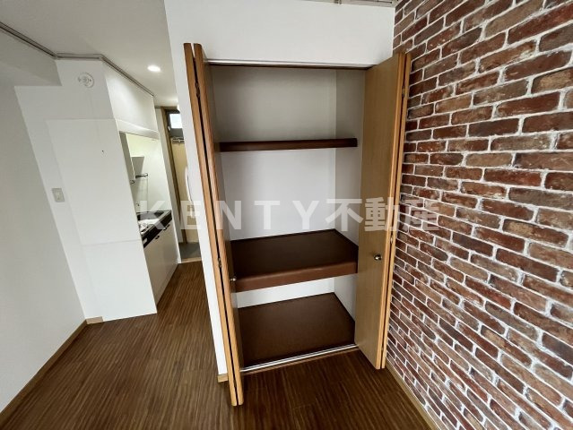 収納　大きなスペースがあり、収納には困りません