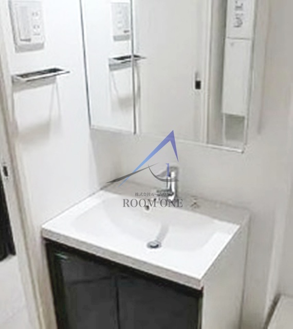 洗面設備　洗面台です。